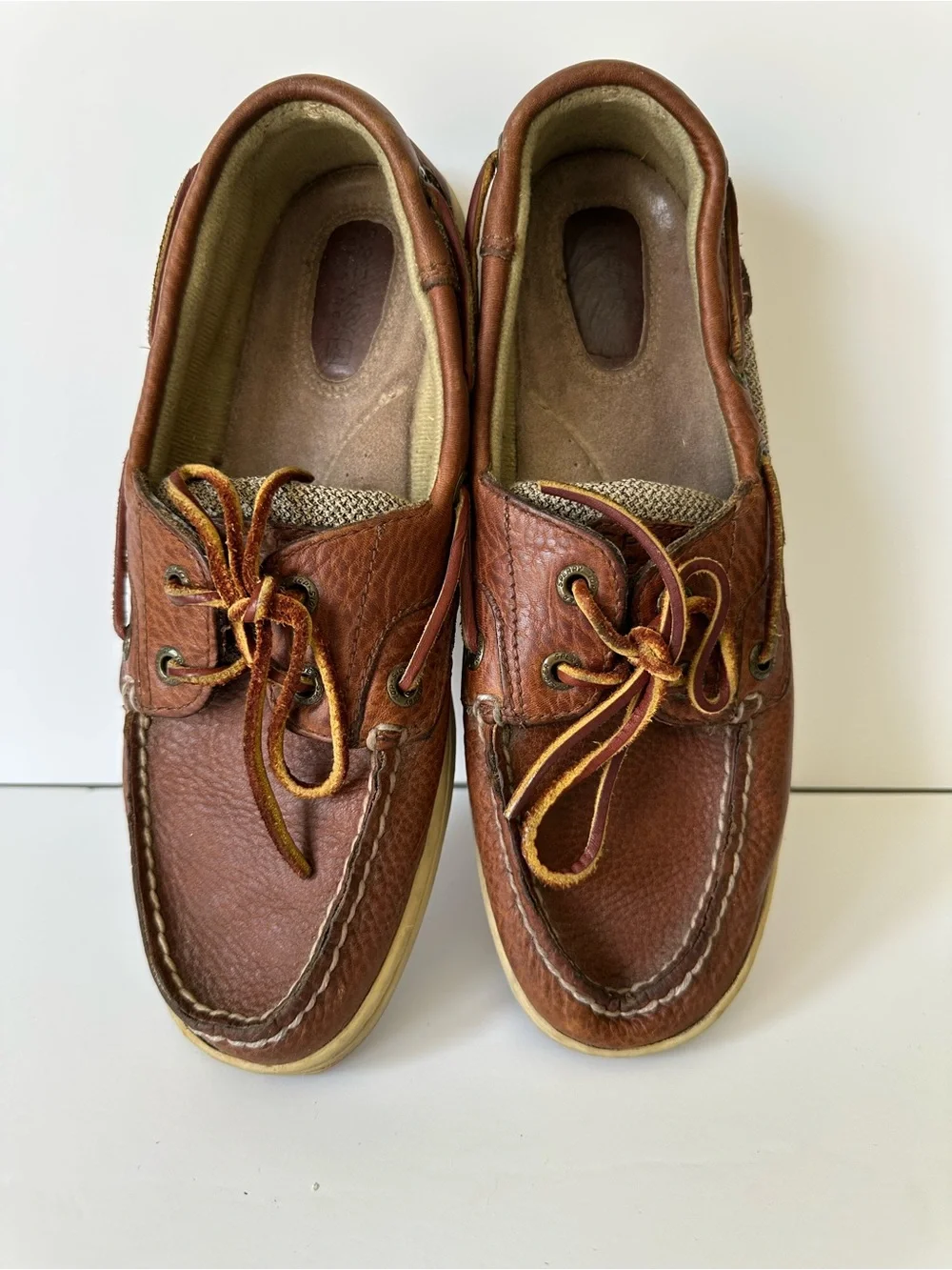 Women’s Sperry Top-Sider Leather Boat Shoes 7.5M